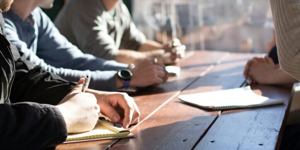 sales team presteert niet sales team aan tafel